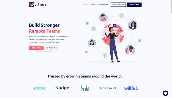 Afino team collaboration app