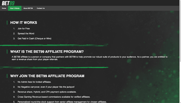 BET99 affiliates website